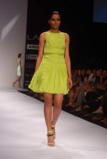 Model walk the ramp for Rajat Tangri Sailex Show at lakme fashion week 2012 on 2nd March 2012 (7).JPG