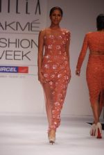 Model walk the ramp for Rajat Tangri Sailex Show at lakme fashion week 2012 on 2nd March 2012 (71).JPG