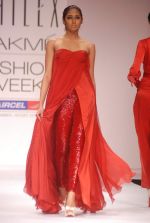 Model walk the ramp for Rajat Tangri Sailex Show at lakme fashion week 2012 on 2nd March 2012 (79).JPG