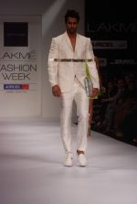 Model walk the ramp for Rajat Tangri Sailex Show at lakme fashion week 2012 on 2nd March 2012 (8).JPG