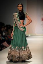 Model walks the ramp for Anand Kabra at Wills Lifestyle India Fashion Week Autumn Winter 2012 Day 1 on 15th Feb 2012 (59).JPG