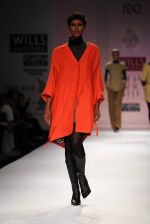 Model walks the ramp for Preeti Chandra, Vineet Bahl at Wills Lifestyle India Fashion Week Autumn Winter 2012 Day 1 on 15th Feb 2012 (70).JPG