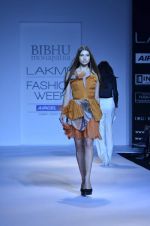 Model walk the ramp for Bhibhu Mohapatra Show at lakme fashion week 2012 Day 2 in Grand Hyatt, Mumbai on 3rd March 2012 (11).JPG