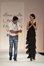 Model walk the ramp for Arpan Vohra Show at lakme fashion week 2012 Day 5 in Grand Hyatt, Mumbai on 6th March 2012 (70).JPG