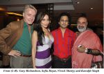 Gary Richardsn, Sofia Hayat, Viveck Shettyy and Kawaljit Singh at The International Womans Day Celebrations in The Grand Sarovar Premiere on 8th March 2012.jpg
