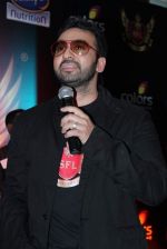Raj kundra at super fight league event in Mumbai on 10th March 2012 (14).JPG