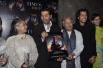 Jaya Bachchan, Ustad Amjad Ali Khan, Karan Johar, Amaan Ali Khan at the Launch of Amaan & Ayaan Ali_s album Rang in Mumbai on 13th March 2012 (23).JPG