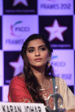 Sonam Kapoor at the Inaugural session of FICCI 2012 in Mumbai on 13th March 2012 (10).JPG