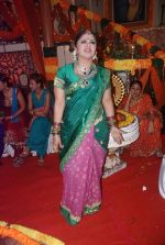 Sudha Chandran on the sets of Sahara_s Jhilmil Sitaron Ka Aangan Hoga in Goregaon on 19th March 2012 (42).JPG