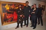 paresh, abhishek and vikram at Paresh Maity art event in ICIA on 22nd March 2012.JPG