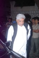 Javed Akhtar pays tribute to Mona Kapoor in Mumbai on 25th March 2012 (16).JPG