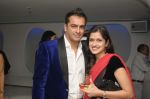 Jas Arora with Vidushi Mehra at Reema Sen wedding reception in Mumbai on 25th March 2012.jpg