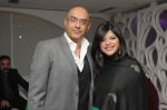 Manharan Singh with wife Stuti at Reema Sen wedding reception in Mumbai on 25th March 2012.jpg