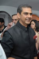 Nikhil Chopra at Reema Sen wedding reception in Mumbai on 25th March 2012.jpg