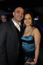 Shiv Karan Singh with Reemma Sen at Reema Sen wedding reception in Mumbai on 25th March 2012.jpg