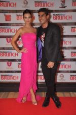 Amy Jackson, Prateik Babbar at Shootout At Wadala promotions in HT Brunch on 26th March 2012 (193).JPG
