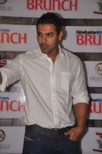 John Abraham at Shootout At Wadala promotions in HT Brunch on 26th March 2012 (135).JPG