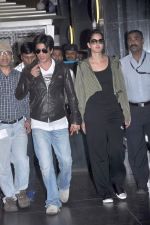 Shahrukh Khan, Katrina Kaif snapped at airport arrival in Mumbai on 27th March 2012 (3).jpg