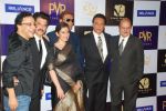 Manisha Koirala,Vidhu Vinod Chopra, Anil Kapoor, Danny Denzongpa, Jackie Shroff, Anupam Kher  at Parinda premiere in PVR on 29th March 2012 (53).JPG