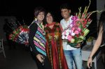 Rohit Verma, Swati and Raju Srivastav at Rohit Verma_s sis bash in Mumbai on 3rd April 2012.JPG