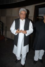 Javed Akhtar at the launch of singer Azaan Khan_s debut album Philo- sufi in New Delhi on 30th March 2012.JPG