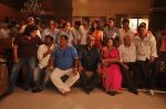 Wajid, Ratan Jain, Sanjay Gadhvi, Jackky Bhagnani, David Dhawan, Kirron Kher, Sajid, Nidhi Subhaiah at the Muhurat of Film Ajab Gazabb Love in Mehboob on 13th April 2012 (89).JPG