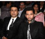 neeraj soni & chirag paswan at Dr. Ambedkar awards organised by Kailash Masoom and Harish Shah in Shan Mukhanan Hall, Sion on 14th April 2012.jpg