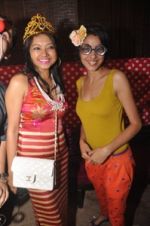 Anupamaa Dayal and Nida Mahmood at The Carnival Theme party in Harem, Garden of Five Senses on 12th April 2012.JPG