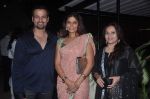rohit roy, neelam roy and manasi joshi roy at Shaina NC party for the new CM of GOA on 17th April 2012.JPG