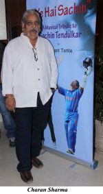 Charan Sharma at a musical tribute to Sachin Tendulkar by Hemant Tantia in Mumbai on 24th April 2012.jpg
