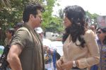 Sameera Reddy, Anil Kapoor at Tezz film promotions in Mumbai on 26th April 2012 (10).JPG