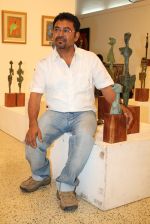 Basudeb Biswas Sculptor at Rejuvenation 2012 � An exhibition of Sculptures by Basudeb Biswas & Paintings by Subroto Mandal in Jahangir Art Gallery on 9th May 2012 (2).JPG