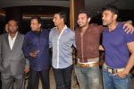 Akshay Kumar, Sunil Shetty, Mithun Chakraborty, Mimoh Chakraborty at the first look of movie Tukkaa Fit in Novotel, Mumbai on 11th May 2012 (8).JPG
