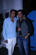 AD Singh & Ash Chandler at Olive Bandra Celebrates release of the Film Love, Wrinkle- Free in Mumbai on 29th May 2012.JPG