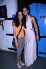 Vj Kim Jagtiani & Junelia Aguiar at Olive Bandra Celebrates release of the Film Love, Wrinkle- Free in Mumbai on 29th May 2012.JPG