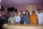 Ajay Devgan, Sajid Khan, Sameer, Wajid, Vashu Bhagnani, Mika Singh at the song recording of Himmat Wala on 20th June 2012 (27).JPG