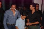 Salman Khan, Boman Irani, Ritvik Sahore, Sharman Joshi at Prem Chopra_s bash for the success of Sharman Joshi_s film Ferrari Ki Sawaari on 20th June  2012 (77).JPG