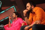 Abhishek Bachchan, Rohit Shetty at Bol Bacchan promotions on Zee Lil champs in Mahalaxmi on 25th June 2012 (13).JPG
