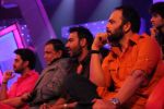 Abhishek Bachchan, Rohit Shetty, Ajay Devgan at Bol Bacchan promotions on Zee Lil champs in Mahalaxmi on 25th June 2012 (23).JPG