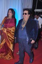 Bappi Lahiri at Esha Deol_s wedding reception in five-star hotel,Mumbai on 30th June 2012 (70).JPG