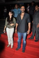 Ajay Devgan, Tanisha Mukherjee at the special screening of Bol Bachchan in Cinemax, Mumbai on 5th July 2012 (53).JPG