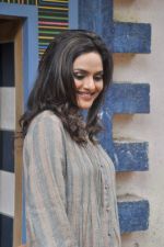 Madhoo Shah on the sets of film Tomchi in Andheri East, Mumbai on 5th July 2012 (23).JPG