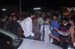 Abhishek Bachchan meets fans to promote Bol Bachchan in Gaeity, Mumbai on 7th July 2012 (8).JPG