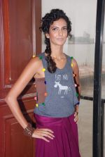 Poorna Jagannathan proudly declares, I AM A VEGETARIAN in new PETA AD in Mumbai on 9th July 2012 (13).JPG