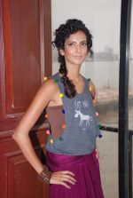 Poorna Jagannathan proudly declares, I AM A VEGETARIAN in new PETA AD in Mumbai on 9th July 2012 (14).JPG