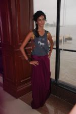 Poorna Jagannathan proudly declares, I AM A VEGETARIAN in new PETA AD in Mumbai on 9th July 2012 (20).JPG