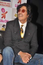 Chunky Pandey at the launch of Life OK_s new show laugh India Laugh in Mumbai on 13th July 2012 (72).JPG