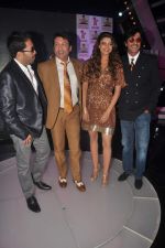 Shekhar Suman, Mika Singh, Chunky Pandey at the launch of Life OK_s new show laugh India Laugh in Mumbai on 13th July 2012 (74).JPG