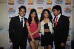 Tusshar Kapoor, Neha Sharma, Sarah Jane Dias, Riteish Deshmukh at the Promotion of Kyaa Super Kool Hain Hum in Mumbai on 13th July 2012 (78).JPG