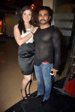 Urvashi Sharma, Sachin Joshi at The Dark Knight Rises premiere in PVR, Mumbai on 18th July 2012 (317).JPG